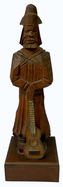 Arte . - 2847 - RIO GRANDE DO SUL - ESCULTURA COM REPRESENTAÇÃ foto 1