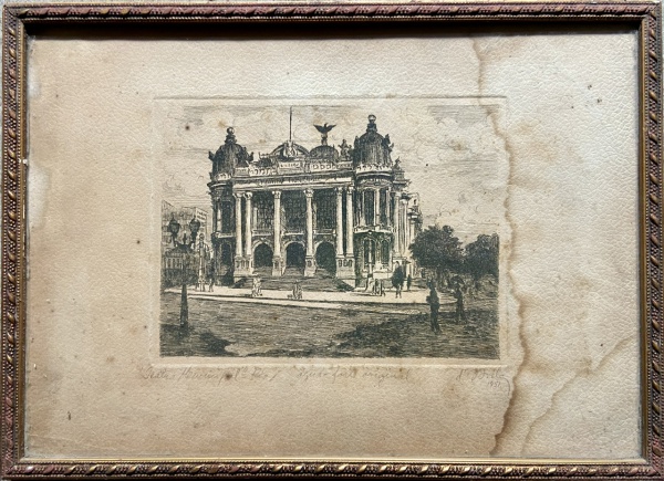 Arte . - 1813 - QUADRO DIPLOMA DE BURRO - EM NOME DE IRIS JESS foto 5
