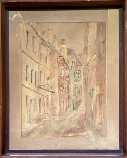 Arte . - 2994 - FRITZ VOELLMY - ÁGUA-FORTE SOBRE CARTÃO - VIST foto 6