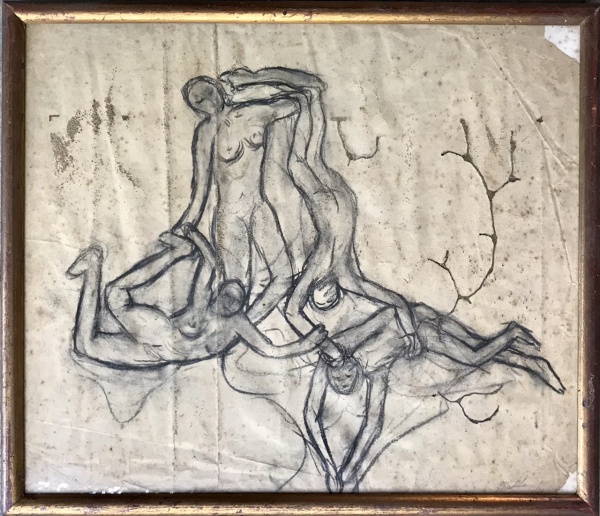 Arte . MISABEL PEDROZA - XILOGRAVURA - INTERIOR DE IGREJA | AS foto 5