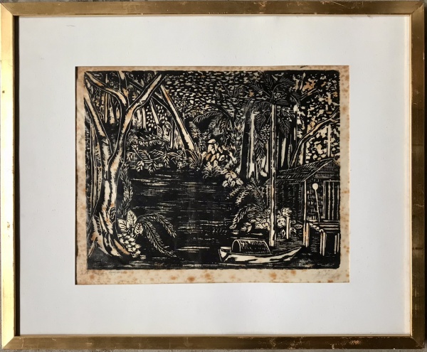Arte . MISABEL PEDROZA - XILOGRAVURA - ESQUINA DA BAHIA | ASSI foto 2