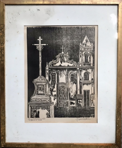 Arte . MISABEL PEDROZA - XILOGRAVURA - ESQUINA DA BAHIA | ASSI foto 3