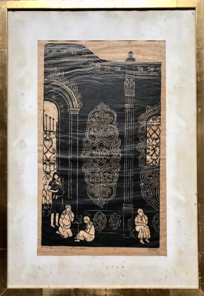 Arte . MISABEL PEDROZA - XILOGRAVURA - ESQUINA DA BAHIA | ASSI foto 4