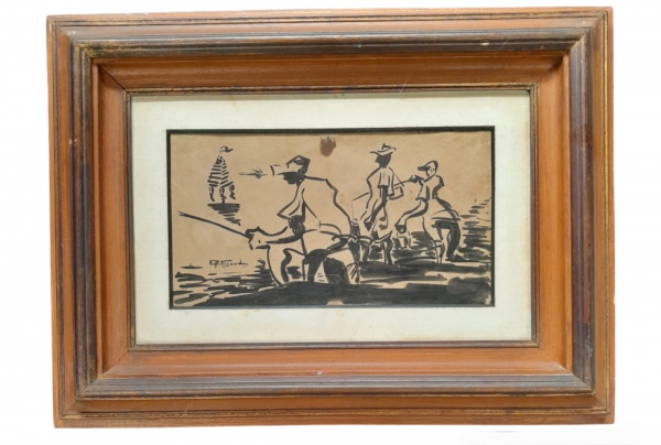 Arte . MISABEL PEDROZA - XILOGRAVURA - ESQUINA DA BAHIA | ASSI foto 5
