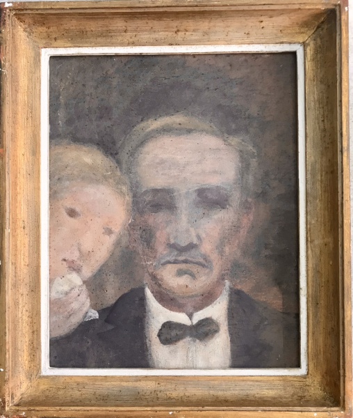 Arte . MISABEL PEDROZA - LITOGRAVURA - AVÓ COM NETOS | ASSINAD foto 3