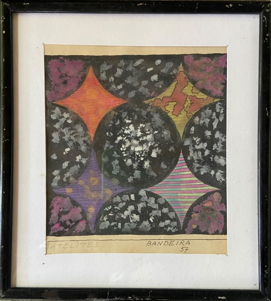 Arte . - 1693 - 5 QUADROS COM IMPRESSÃO GRÁFICA AQUARELADA COM foto 2