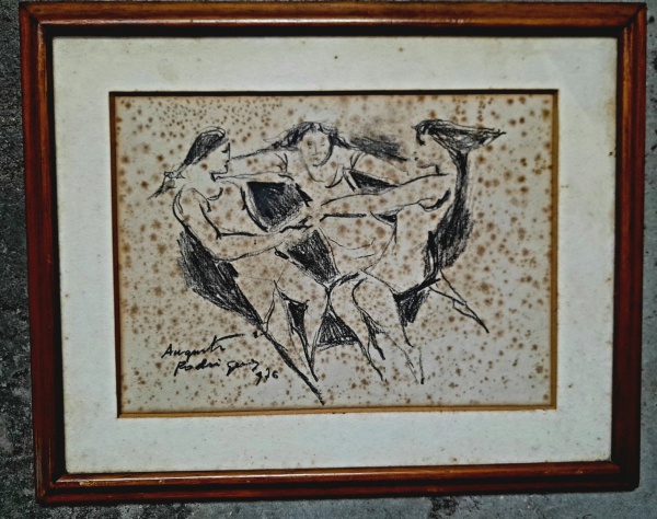 Arte . SEM ASSINATURA - OST - CASA NO RIO - MOLDURA CONFECCION foto 3