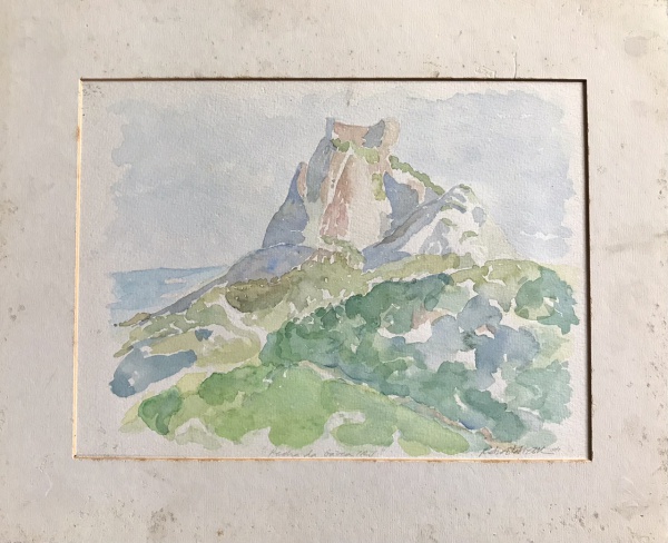 Arte . SEM ASSINATURA - AQUARELA SOBRE PAPEL - CAIS DE PORTO | foto 8