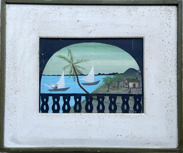 Arte . LEONARDO TOMÉ - AQUARELA SOBRE PAPEL - VISTA DE OURO PR foto 2