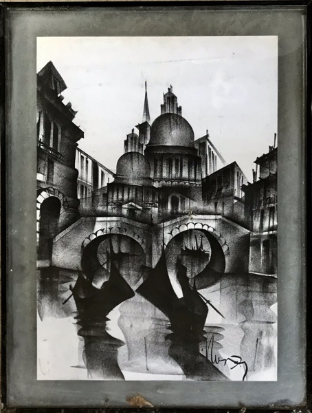 Arte . OLGA MARY PEDROZA - OST - SÃO PEDRO | ASSINADO CID - CI foto 5