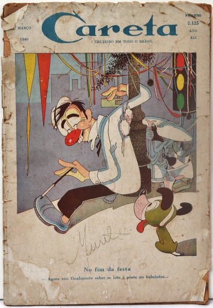 Arte . Revista Careta  Nº 2.123 (Março de 1949  Ano XLI). Publ foto 5