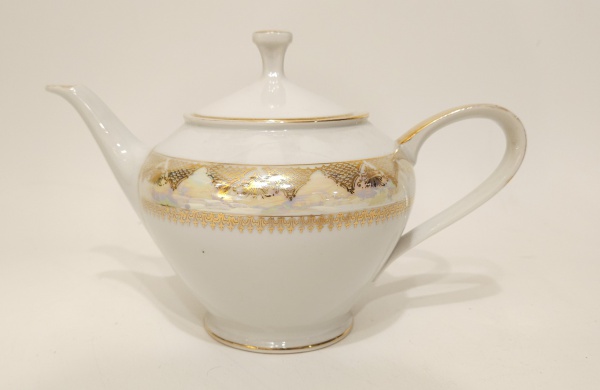 Arte . SCHMIDT - Conjunto de 6 pratos para sopa em porcelana, foto 5