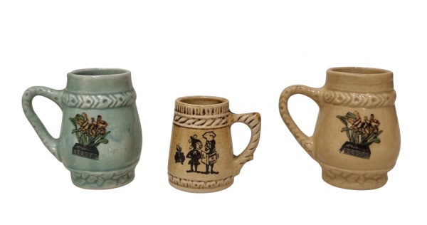 Arte . MAUA - Conjunto de 5 pratos para sobremesa em porcelana foto 6