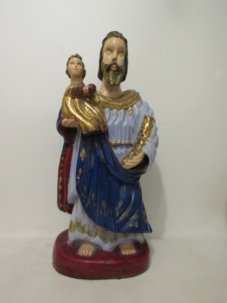 Arte . Imagem de São Francisco Assis em madeira brasileira, co foto 7