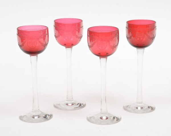 Arte . ST LOUIS, Duas taças, para vinho tinto, e dois flutes, foto 7