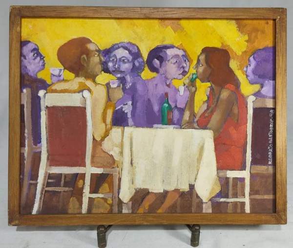 Arte . SILVIO PINTO - Marinha O.S.E (ÓLEO SOBRE EUCATEX) assin foto 6