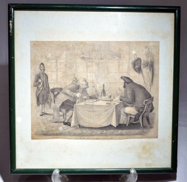 Arte . Roberto Bastos - cena de interior de bar , intitulado e foto 8