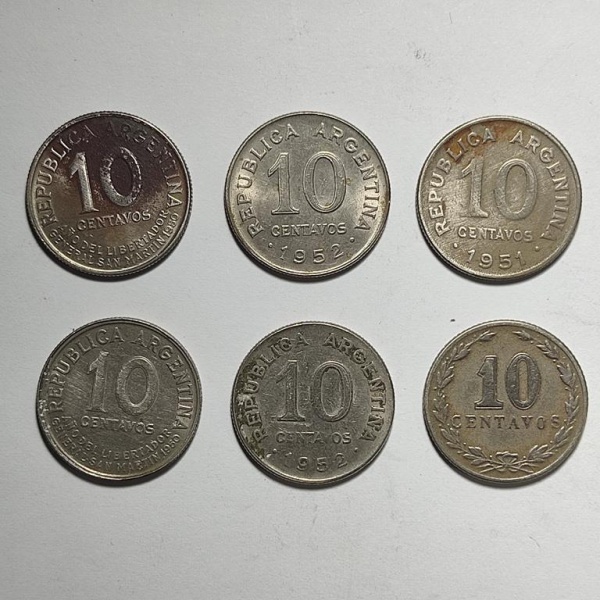 Arte . Prata - Moeda de origem uruguaia, de 20 centésimos, dat foto 6