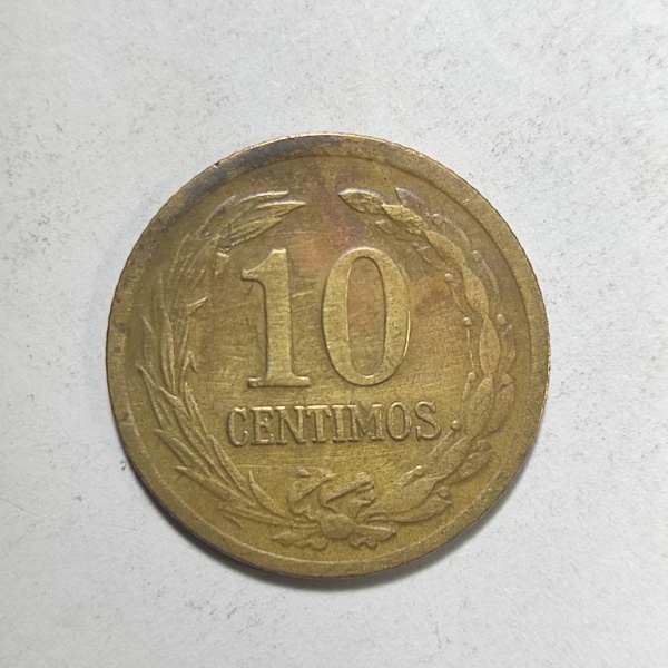 Arte . Moeda de 5 Centavos, México, datada de 1965, Med: 23 mm foto 2