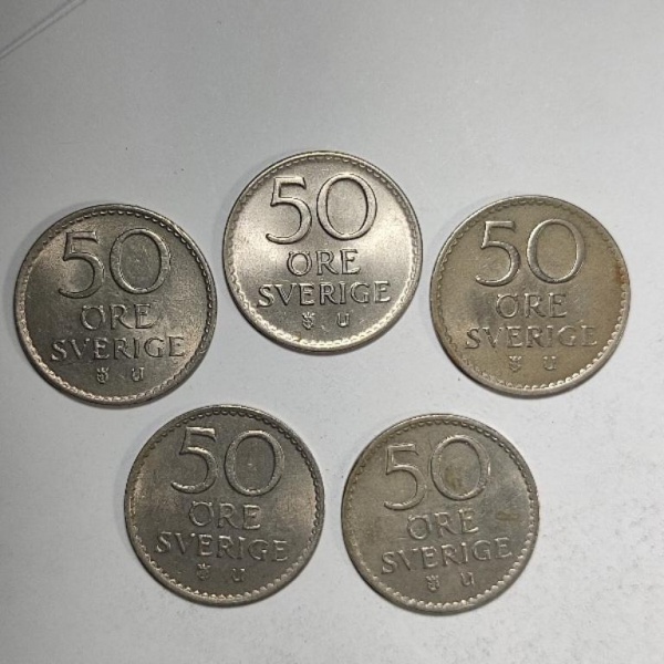 Arte . Moeda de 5 Centavos, México, datada de 1965, Med: 23 mm foto 4