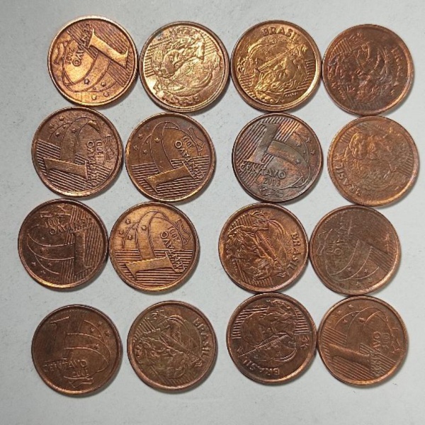 Arte . Lote constando de dez moedas de israel, de tamanhos e v foto 7