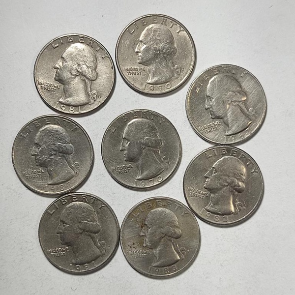 Arte . lote constando de doze moedas uruguaias de 2, 25, 10, 5 foto 5