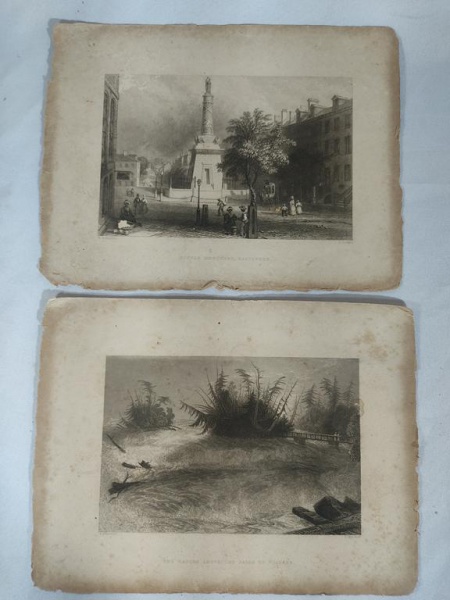 Arte . J. BARROS - Paisagem com pavão, xilogravura assinada no foto 8