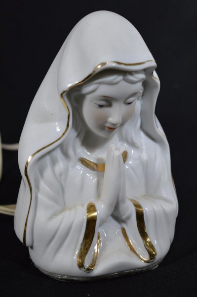 Arte . Nossa Senhora - imagem Sacra luminária ponto de luz em foto 2