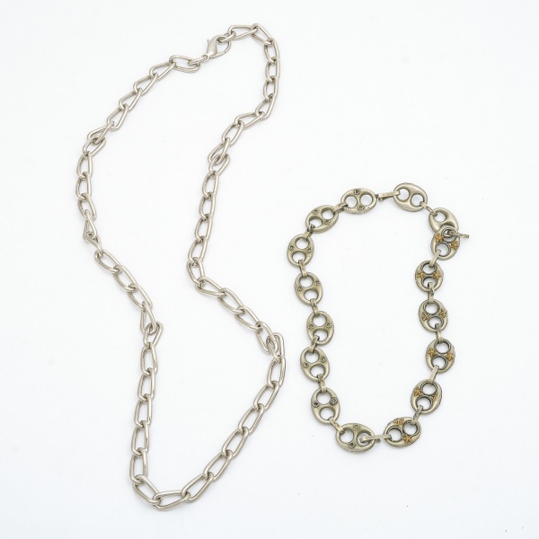 Arte . Pulseira indiana de metal amarelo com placas de osso, p foto 8