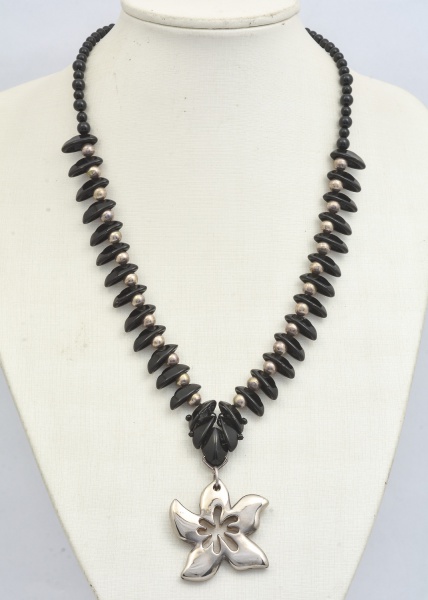 Arte . Conjunto de colar, pulseira e par de brincos de acrílic foto 6