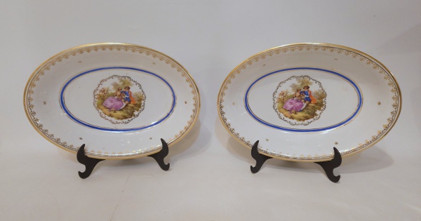 Arte . MAUA - Conjunto de 6 pratos para sopa em porcelana, bor foto 4