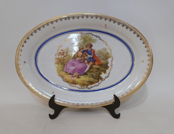 Arte . MAUA - Conjunto de 6 pratos para sopa em porcelana, bor foto 5