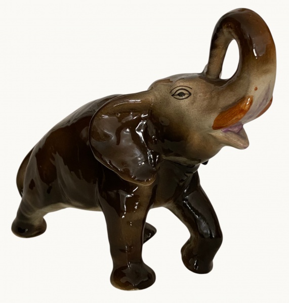 Arte . INDIA - ESCULTURA DE ELEFANTE CONFECCIONADA EM MADEIRA foto 1
