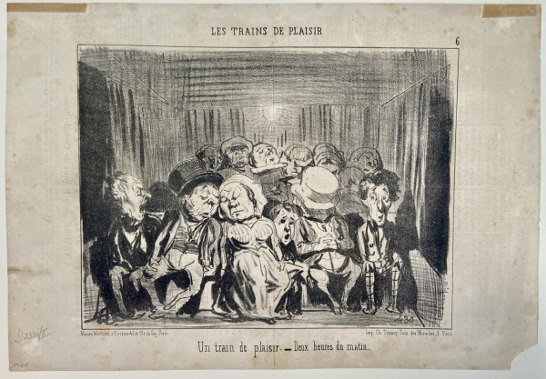 Arte . RARIDADE - SÉCULO XIX - FRANCE | HONORÉ DAUMIER - LITOG foto 6
