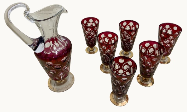 Arte . 6 TAÇAS DE BEBIDA ESTILO SNIFTER DECORADAS COM PINTURA foto 6