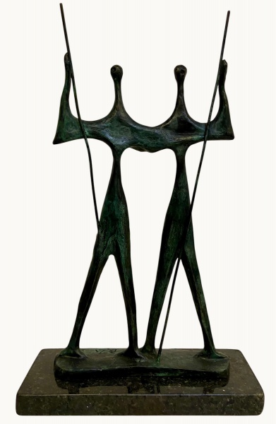 Arte . CESCHIATTI - POMBA | ESCULTURA CONFECCIONADA EM BRONZE foto 3