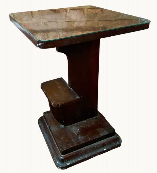 Arte . MESA LATERAL 1 PORTA E 1 PRATELEIRA | CONFECCIONADA EM foto 1