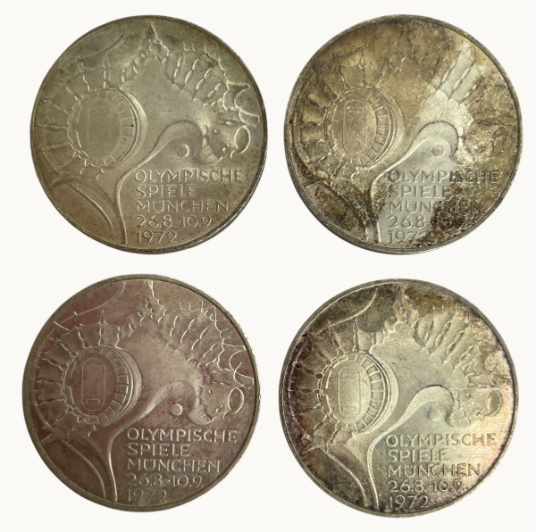 Arte . WEST GERMANY - 2 MOEDAS: FRANKFURTER NATIONALVERSAMMLUM foto 3