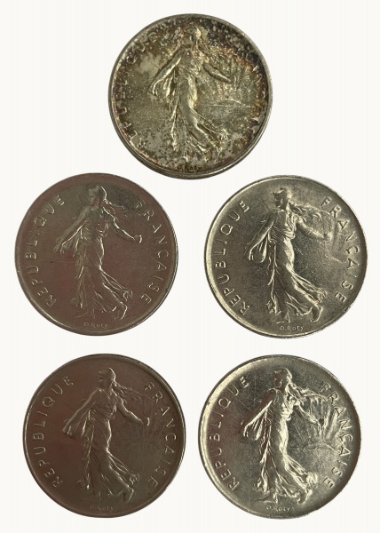 Arte . WEST GERMANY - 2 MOEDAS: FRANKFURTER NATIONALVERSAMMLUM foto 4