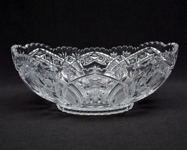 Arte . SAINT LOUIS - Cinco copos em fino cristal francês, bojo foto 8