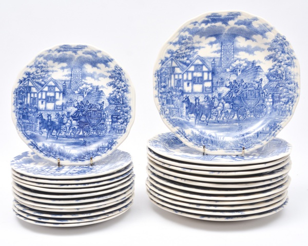 Arte . Elegante serviço para chá em porcelana, marca PK-SILESI foto 1