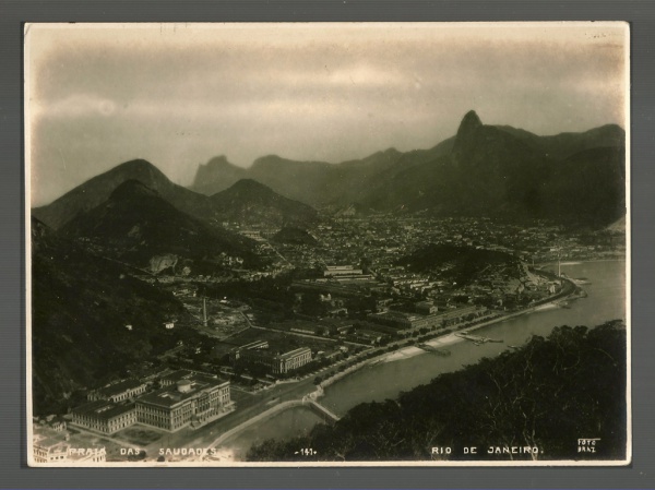 Praia da saudade (atual Iate Clube RJ)