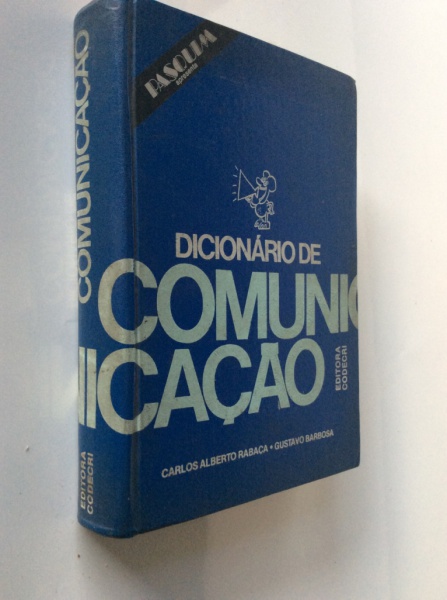 Dicionário De Comunicação Carlos Alberto Rabaça E Gus - 