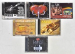 CD'S. Seis cd's de coletâneas internacionais, entre eles, Deuses da Guitarra, Lovy Metal, Guitar Heroes e Radio Cidade . Bom estado de conservação.
