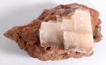 Formação de calcita na rocha matriz - 390 g - 11 cm