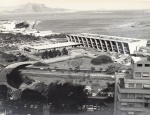 FOTO CARLOS (1916-1988). FOTOGRAFIA. Vista aérea do Museu de Arte Moderna do Rio de Janeiro - 24 x 18 cm