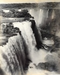 FOTO CARLOS (1916-1988). FOTOGRAFIA. Cataratas do Iguaçu - 30 x 24 cm