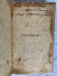 RARIDADE - AUTOGRAFADO | INNOCENCIA | VISCONDE DE TAUNAY | EDITORA MIGUEL MELILLO & CIA | 1903