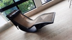 OSCAR NIEMEYER - Chaise Longue Rio - Excepcional chaise de balanço confeccionada em madeira curvada