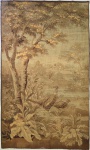 Rara tapeçaria francesa Aubusson provavelmente do fim do séc. XVIII ou ínicio do XIX, representando